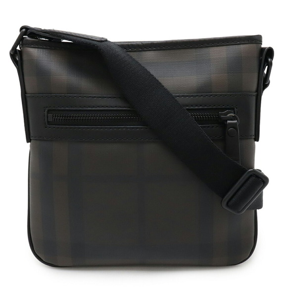 BURBERRY Black Leather Shoulder Bag - Picture 1 of 10